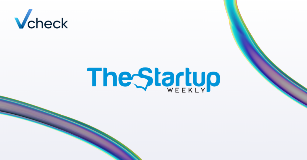 The Startup Weekly logo displayed prominently, representing the company's recognition of the 2021 companies to watch award.