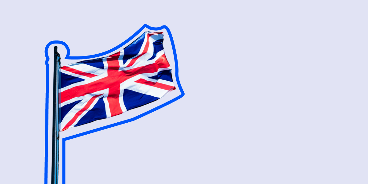 UK flag outlined, representing the focus of new economic crime laws aimed at strengthening financial transparency and accountability in the UK.