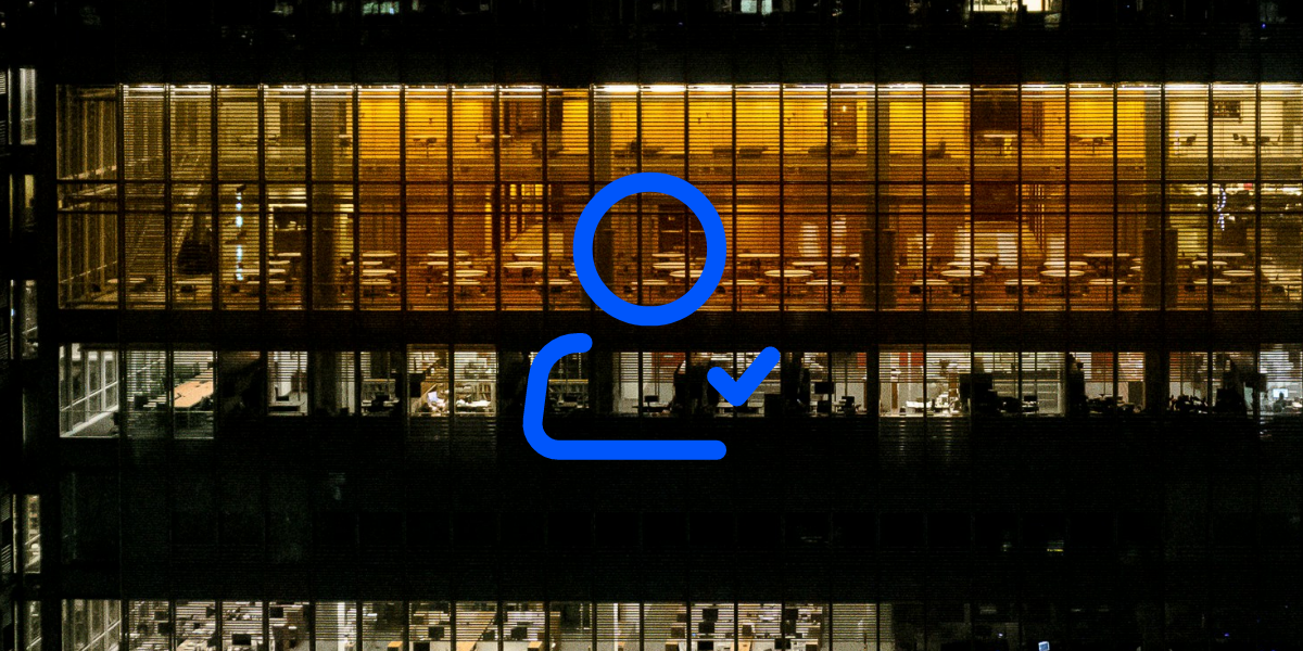 Building illuminated at night, symbolizing the clarity and insight needed when selecting a due diligence firm to uncover crucial information and mitigate risks.