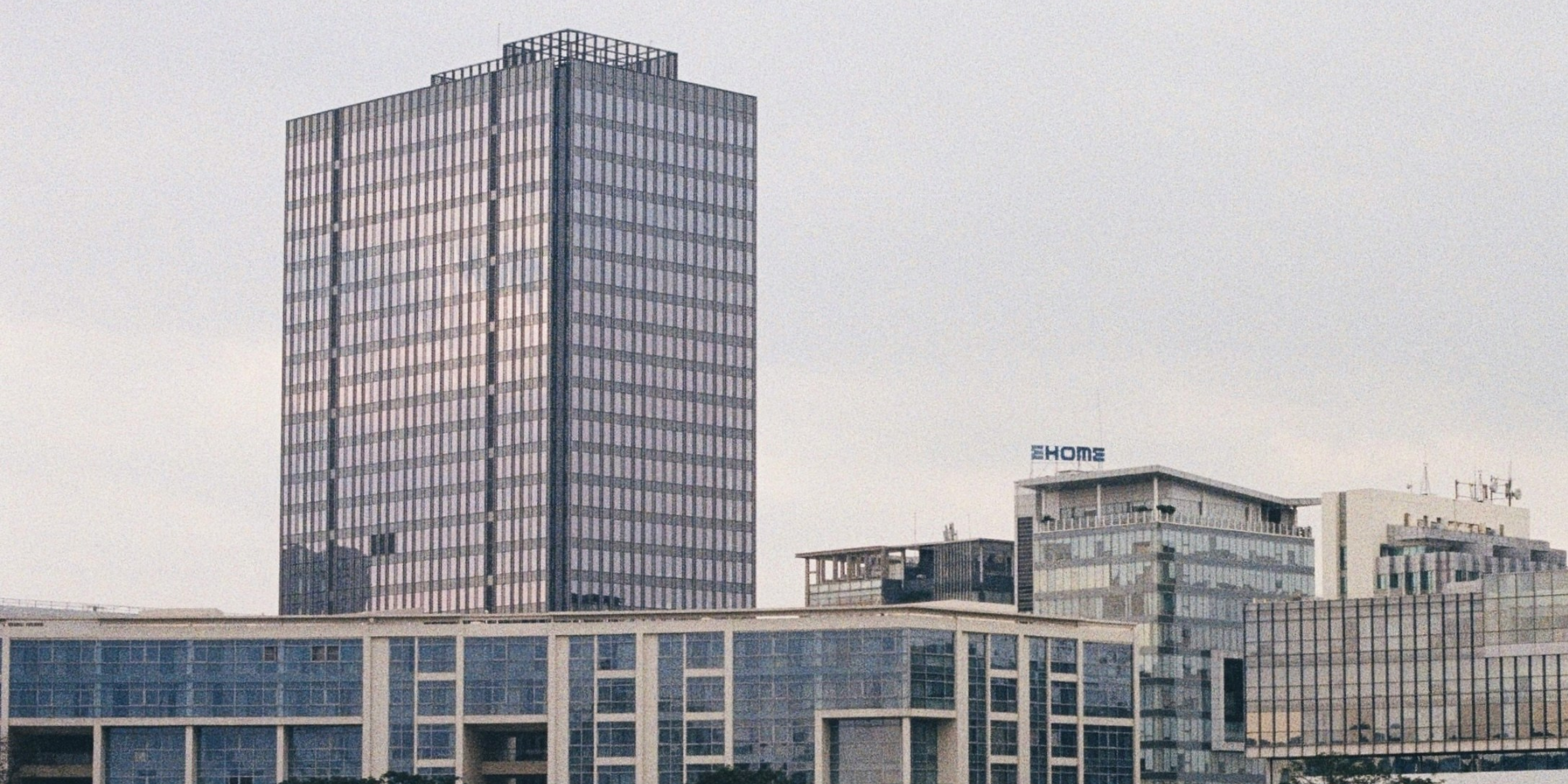 Large building representing political exposure.