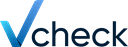 Vcheck, a due diligence and continuous monitoring solution company's, logo. 