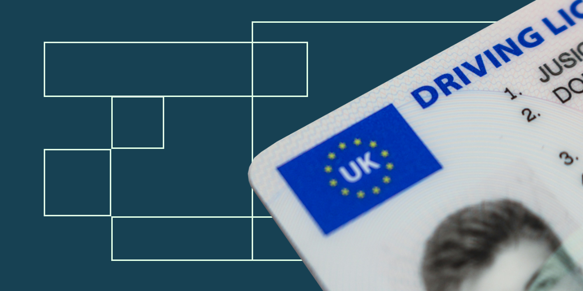 UK driver's license displayed, representing the significance of ID verification processes.