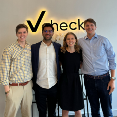 Vcheck's customer success team